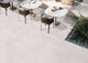 Bodo White Outdoor Porcelain Paving Tiles - 900x600 - 20mm