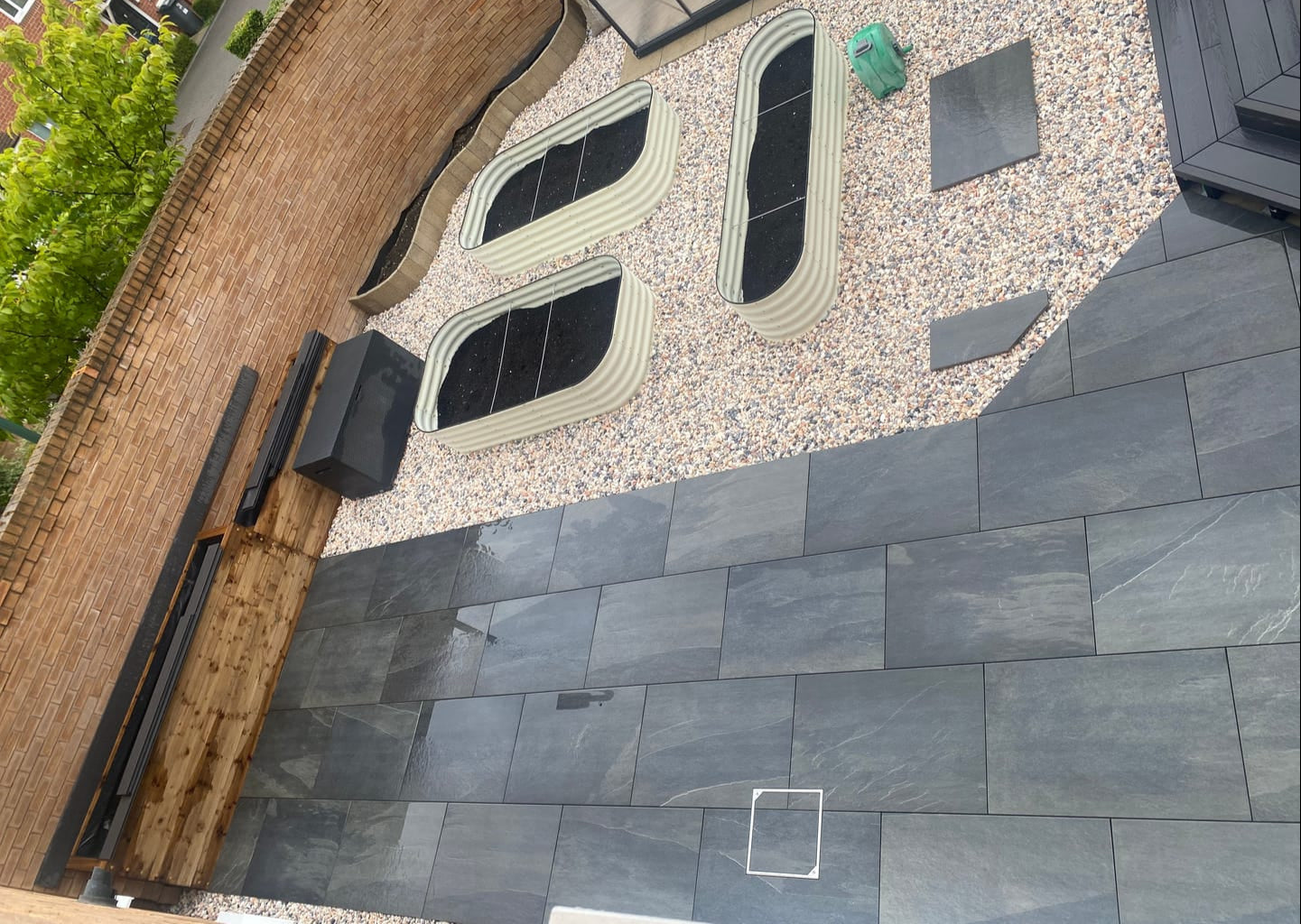 black slate porcelain paving 900x600