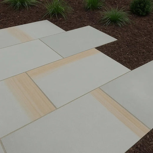 York Grey Indian Sandstone Paving Slabs - Sawn & Honed - 900x600 - 20mm - Smooth Paving York Grey Indian Sandstone Paving Slabs - Sawn & Honed - 900x600 - 20mm - Smooth Paving
