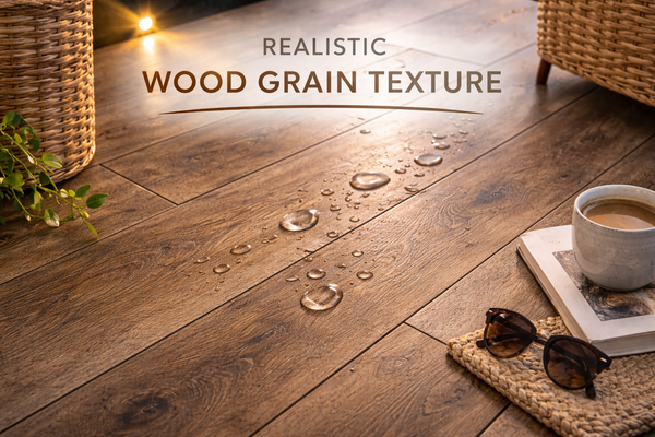 Deckwood Caramel Wood Porcelain Paving 900x200x20mm