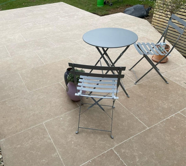 Dijon Sinai (Sinai Pearl) Limestone Honed & Tumbled - 600x900 - 20mm