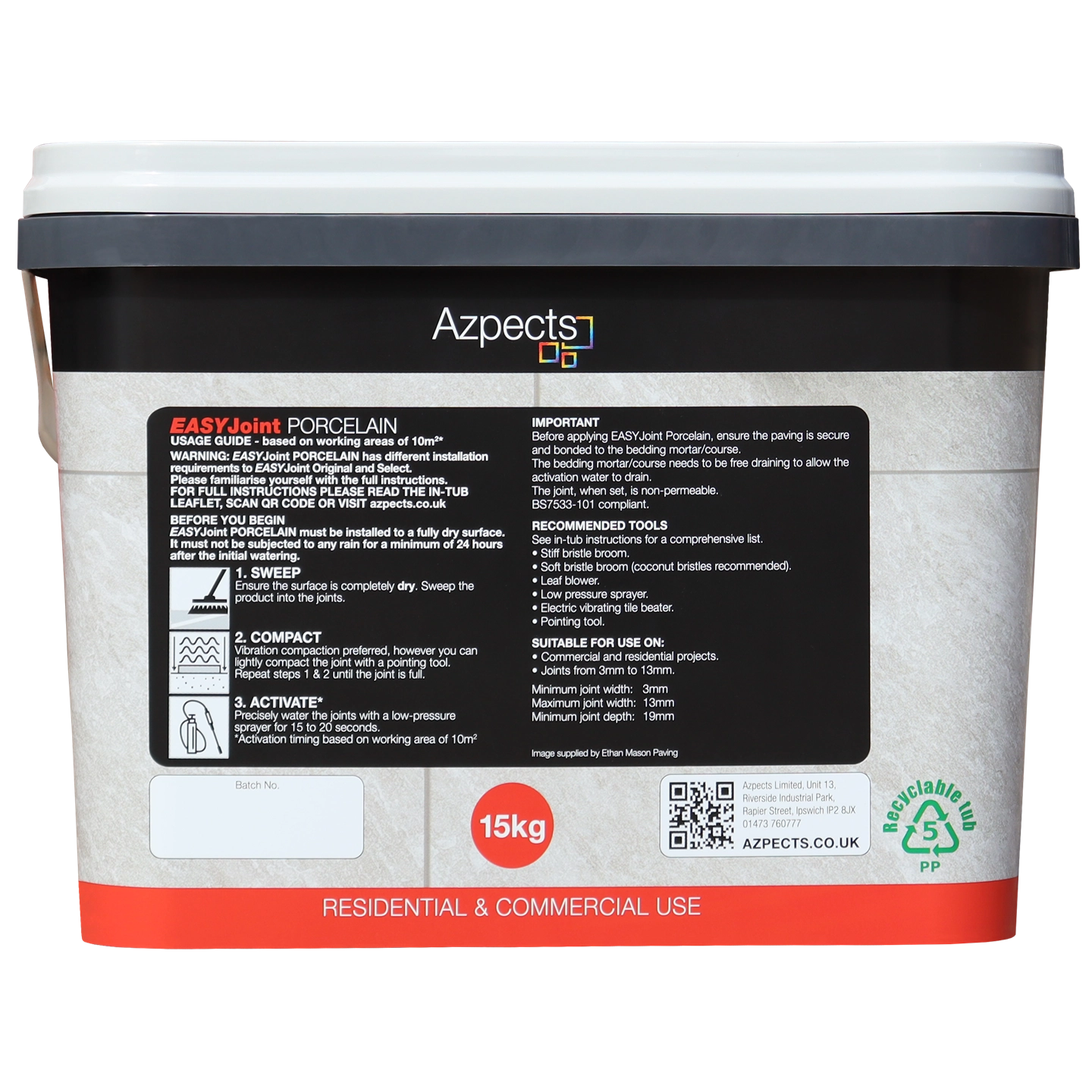 azpects easyjoint porcelain