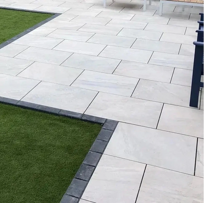 Everest Pearl Outdoor Porcelain Paving Tiles - 900x600 - 20mm