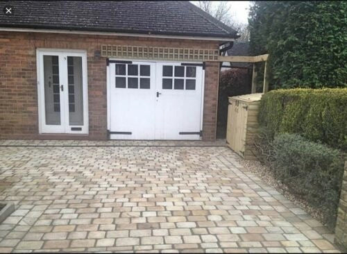 Fossil Mint Setts - Handcut - 20x10 cm - 40-50 mm - 400 Pcs - 9sqm