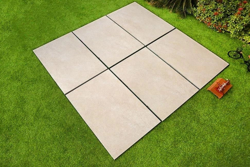 hammer stone beige porcelain paving 900x600
