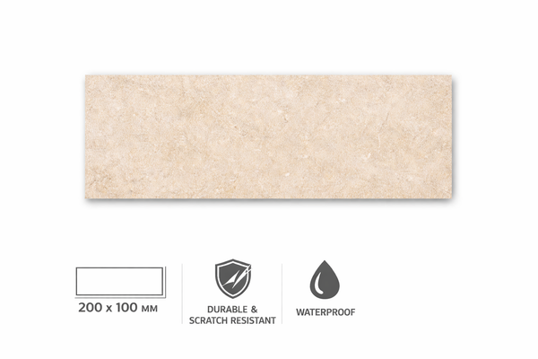 HAMMERSTONE BEIGE OUTDOOR PORCELAIN - Sample
