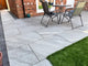 Crossover Grey Outdoor Porcelain Paving Tiles - 900x600 - 20mm