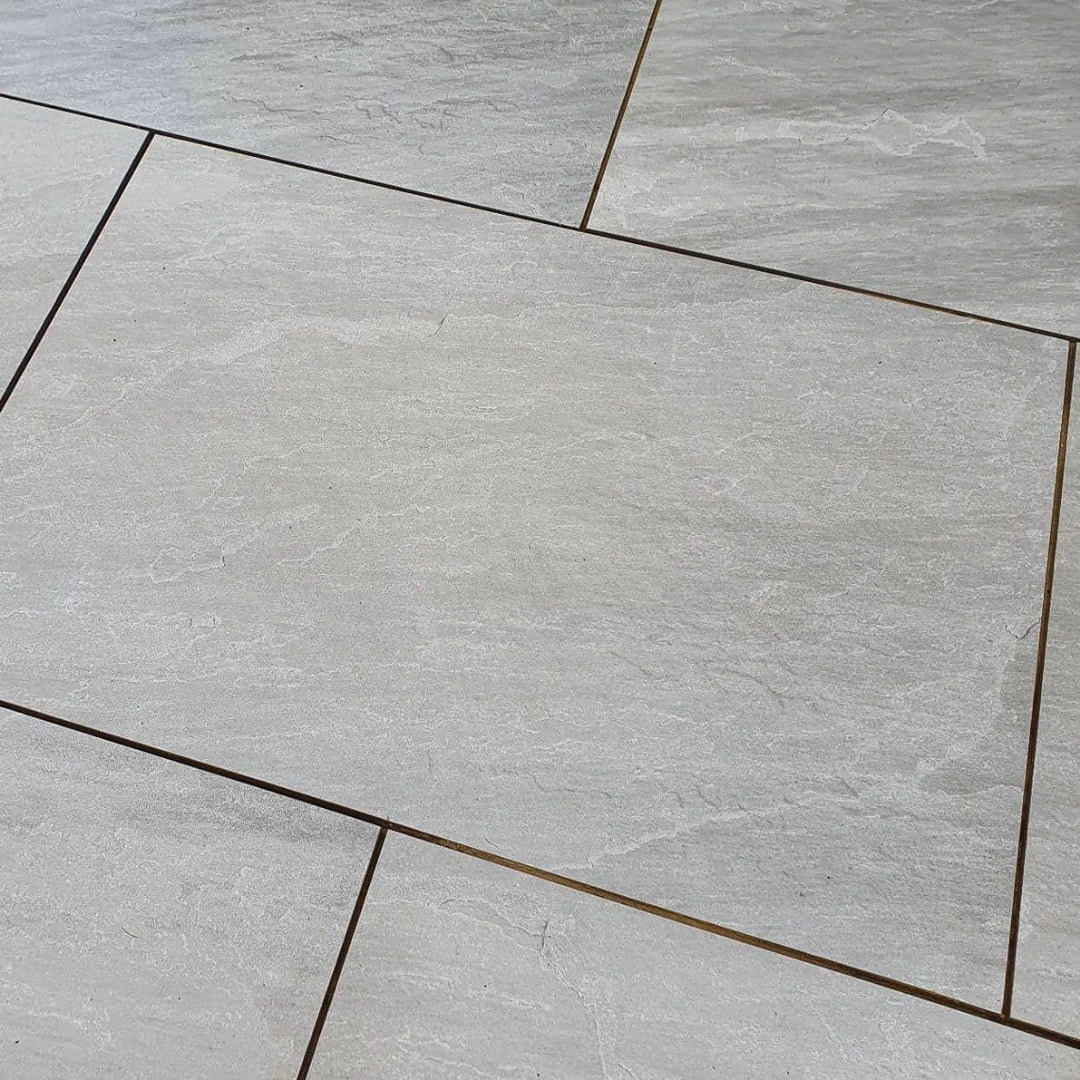 kandla grey sandstone paving 900x600 sawn edge