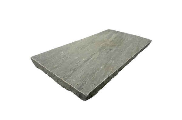 Kandla Grey Indian Sandstone Wall Coping - Riven - 600x300
