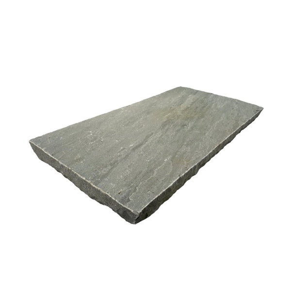 Kandla Grey Indian Sandstone Wall Coping - Riven - 600x300