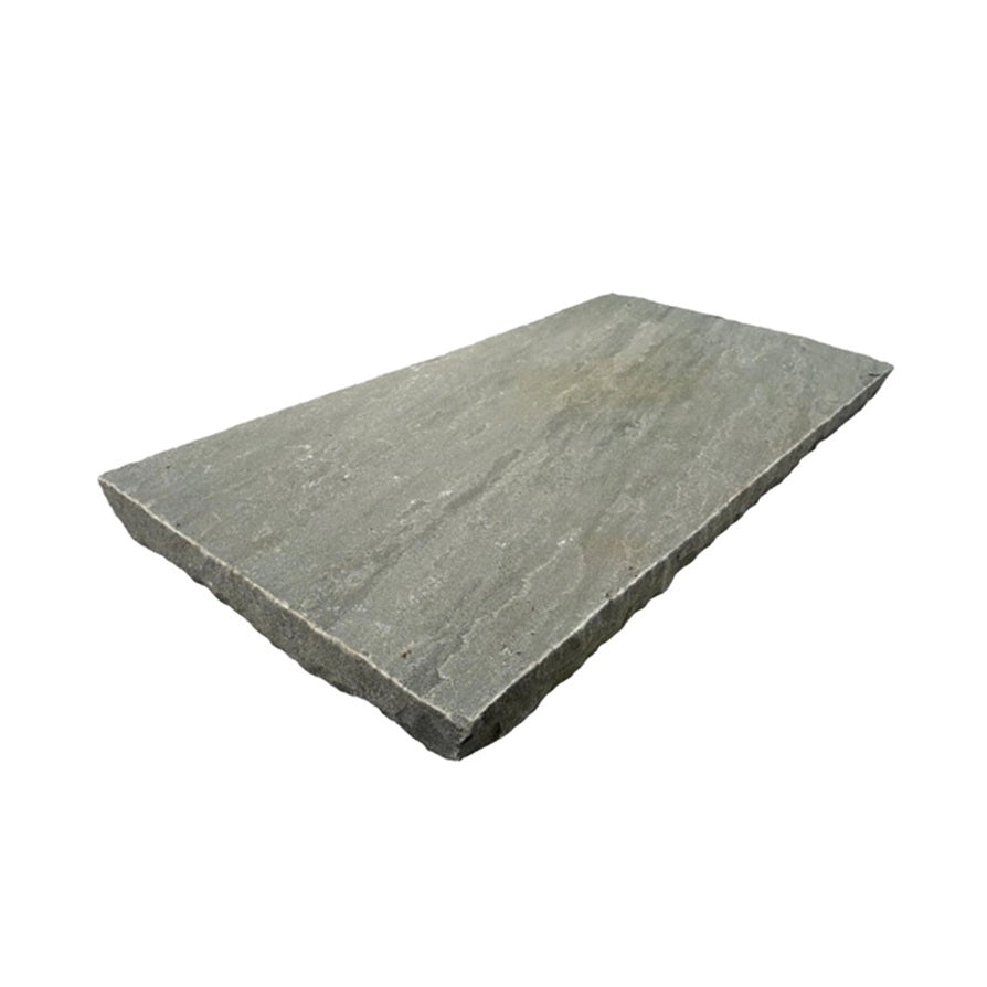 kandla grey indian sandstone wall coping riven 600x300 22mm
