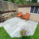 Kandla Grey Indian Sandstone Paving Slabs - Riven - 900x600 - 18mm