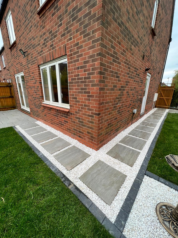 Kandla Grey Outdoor Porcelain Paving Tiles - 600x600 - 20mm Kandla Grey Outdoor Porcelain Paving Tiles - 600x600 - 20mm