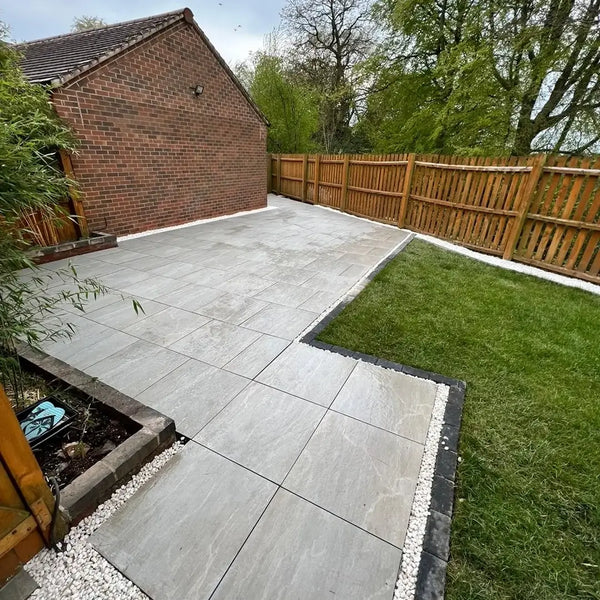 Kandla Grey Outdoor Porcelain Paving Tiles - 600x600 - 20mm Kandla Grey Outdoor Porcelain Paving Tiles - 600x600 - 20mm