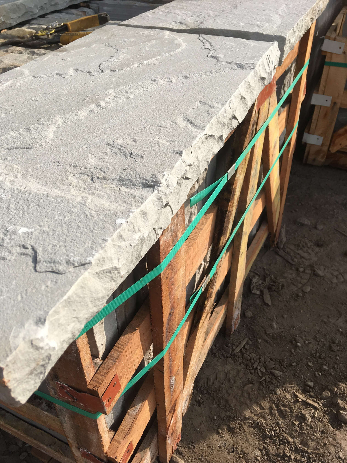kandla grey sandstone coping edging 900x150x40
