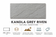 KANDLA GREY SANDSTONE PAVING- RIVEN - Sample