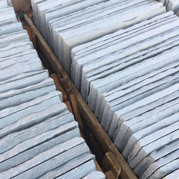 Kandla Grey Indian Sandstone Wall Coping - Riven - 600x300 Kandla Grey Indian Sandstone Wall Coping - Riven - 600x300