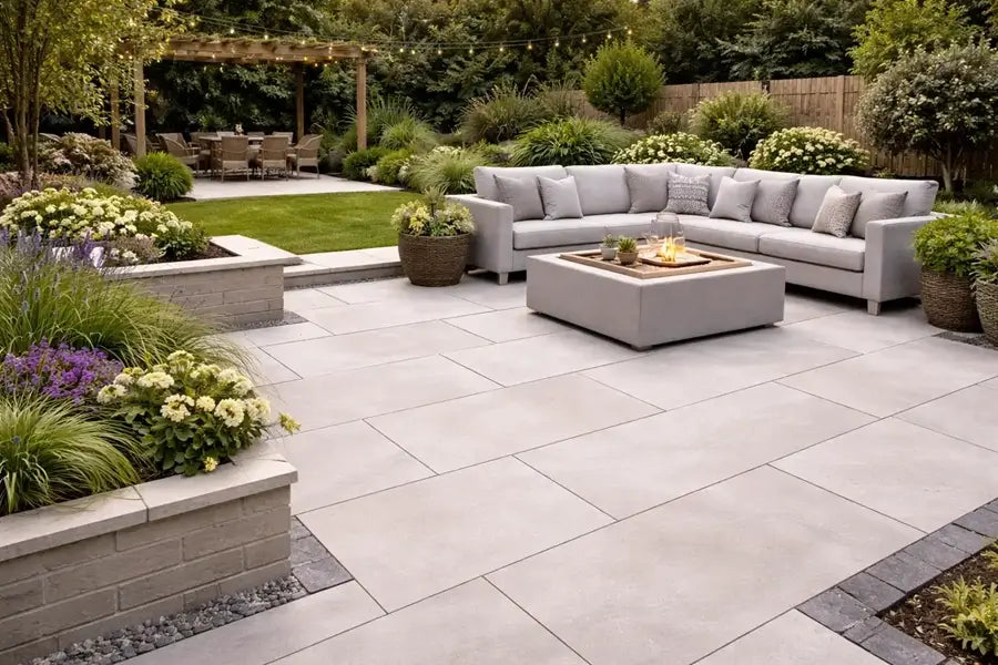 Light Grey porcelain collection