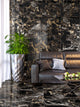 Magnifique Black Indoor Porcelain Tile – 600×600x7mm