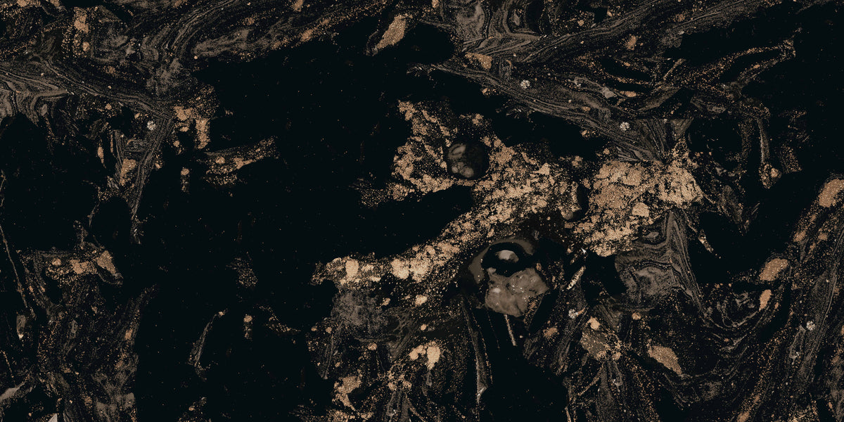 magnifique black lappato porcelain 600x1200