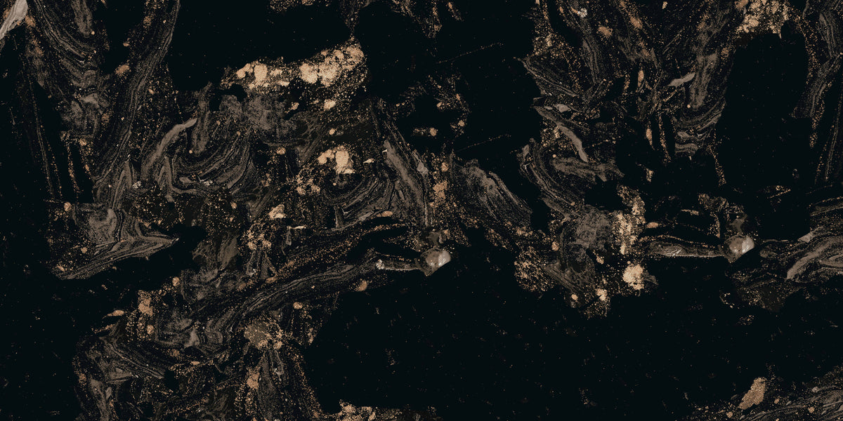 magnifique black lappato porcelain 600x1200