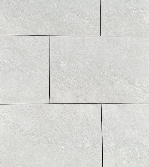 Mountain White Outdoor Porcelain Paving Tiles - 900x600 - 20mm