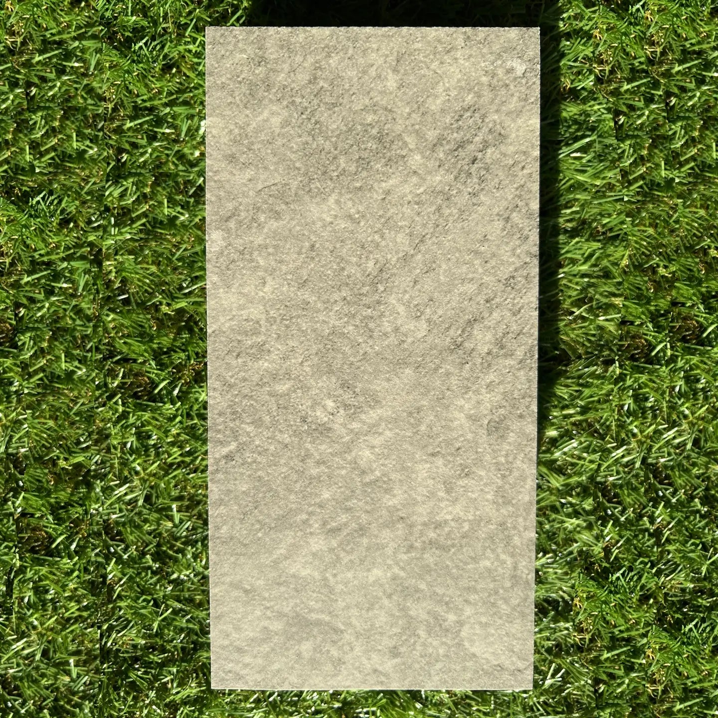 silver quartz grey outdoor porcelain sample