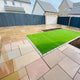 Raj Green Indian Sandstone Paving Slabs - Sawn & Honed - Patio Pack - 20mm - Smooth Paving