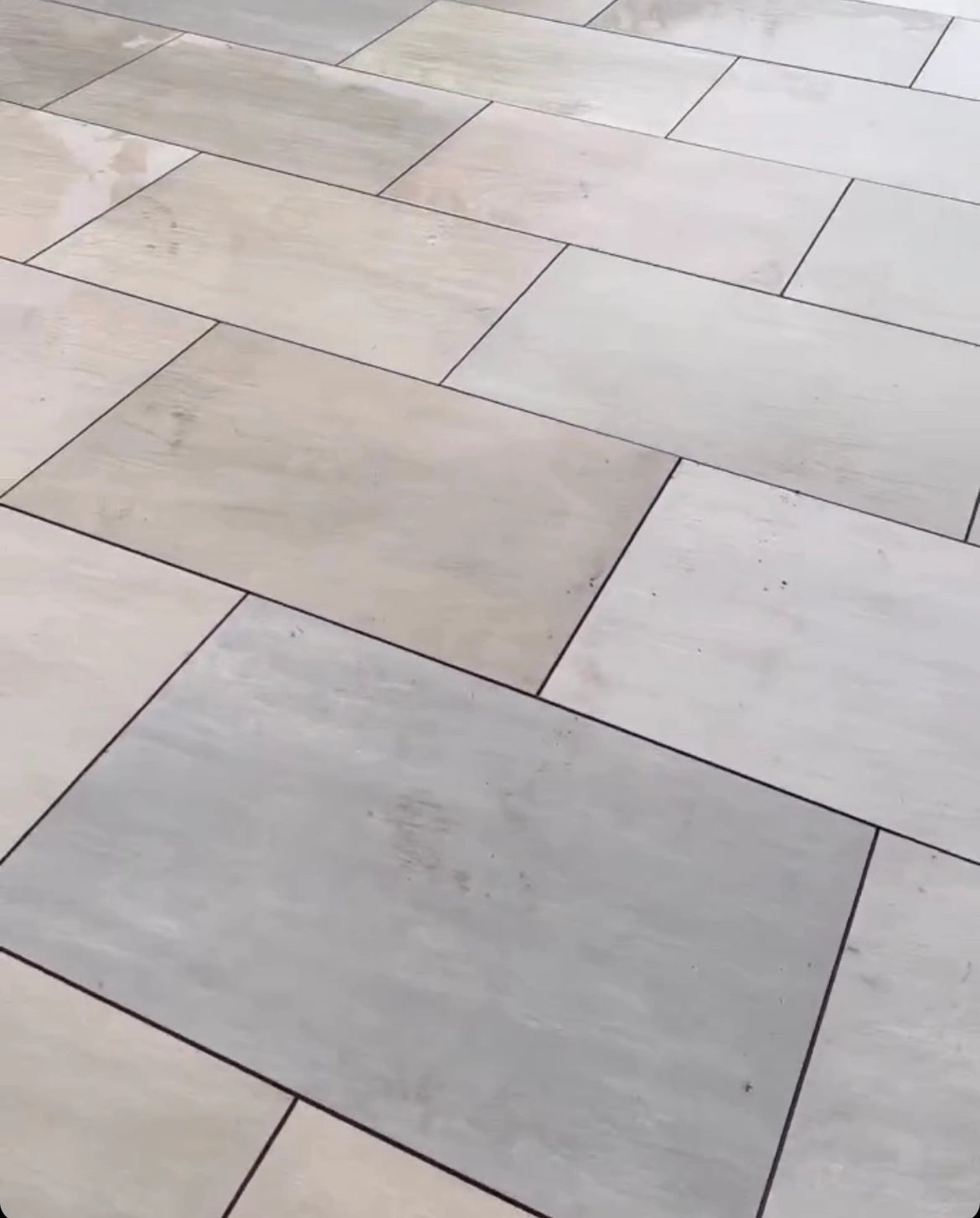 raj green porcelain paving 900x600