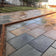 Raj Green Indian Sandstone Paving Slabs - Riven - 900x600 - 22mm - UniversalPaving