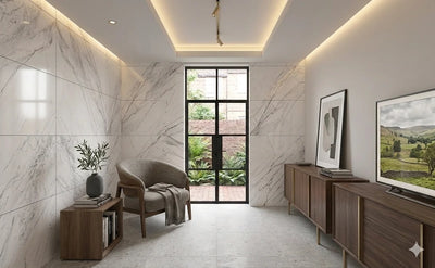 Rigel Light Grey Matt Indoor Porcelain Tile – 600×1200×7mm