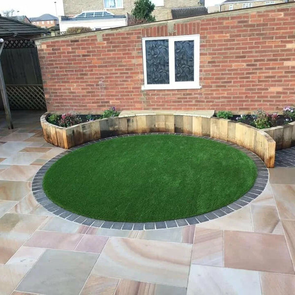 Rippon Buff Indian Sandstone Paving Slabs - Sawn & Honed - Patio Pack - 11.90sqm - 20mm - Smooth Paving Rippon Buff Indian Sandstone Paving Slabs - Sawn & Honed - Patio Pack - 11.90sqm - 20mm - Smooth Paving