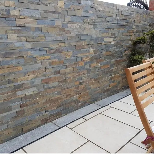 Rustic Slate wall cladding universal paving UK
