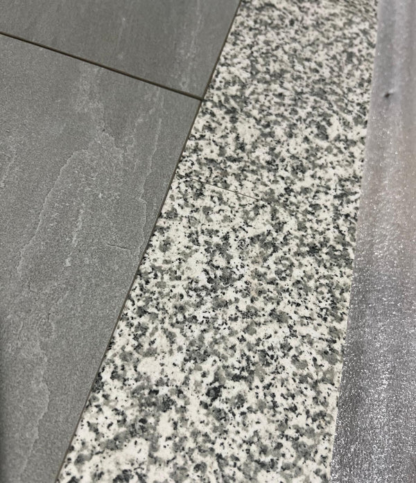Silver Grey Granite Porcelain Setts - 200x100 - 20mm