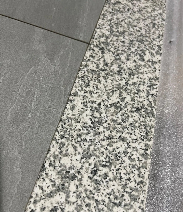 Silver Grey Granite Porcelain Setts - 200x100 - 20mm