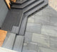 Black Slate Outdoor Porcelain Paving Tiles - 900x600 - 20mm