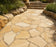 Rippon Buff Sandstone Crazy Paving Slabs - Riven - 22mm