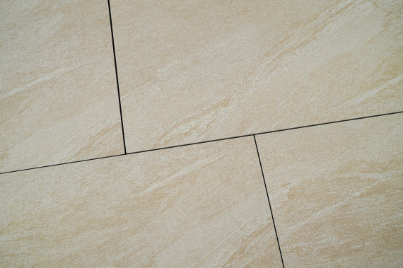 County Crema Outdoor Porcelain Paving Tiles - 900x600 - 20mm