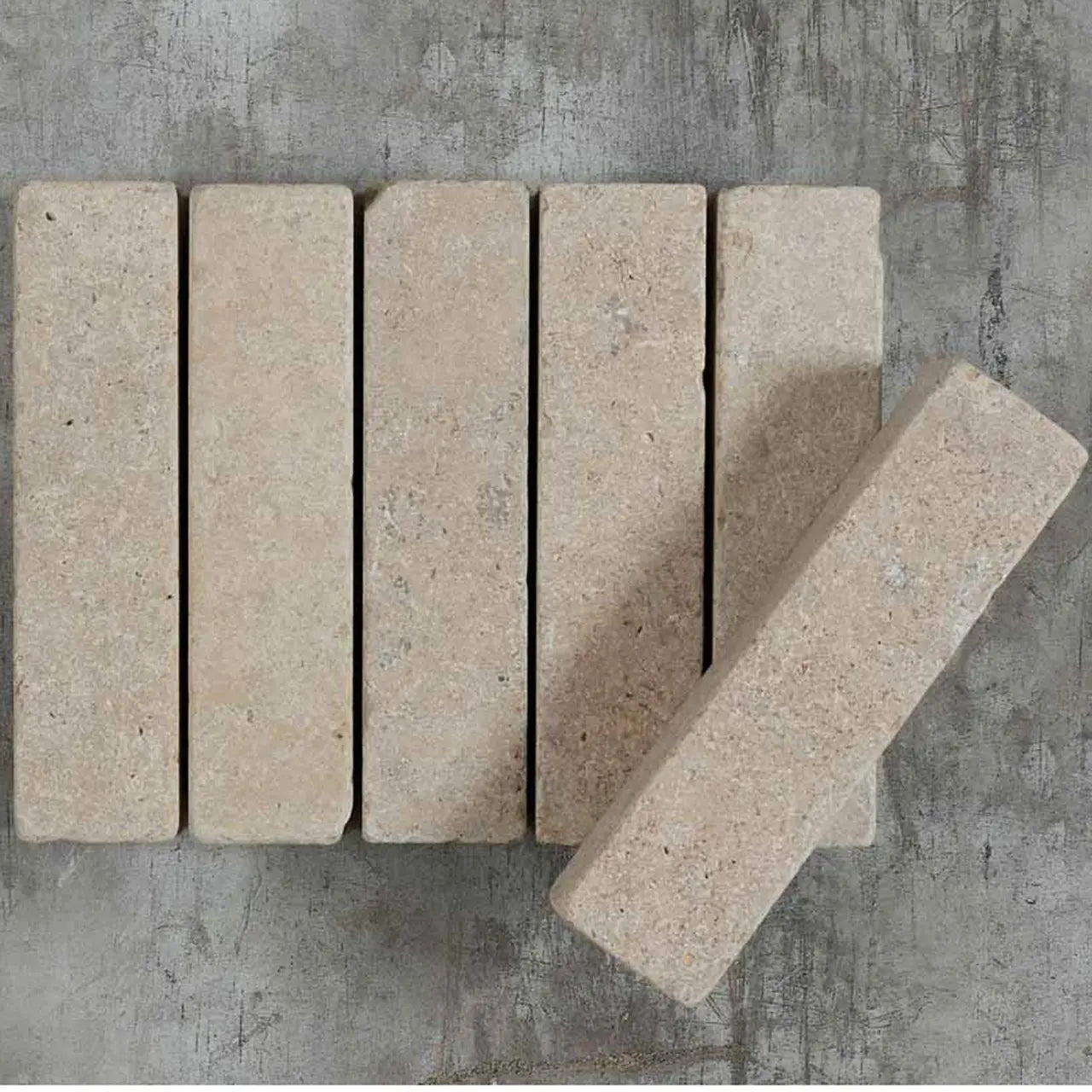 sinai pearl limestone pavers sample