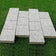 Granite Driveway Paving,Natural Stone Paving Silver Grey Granite Cobbles - Flamed - 100x100 - 50 mm