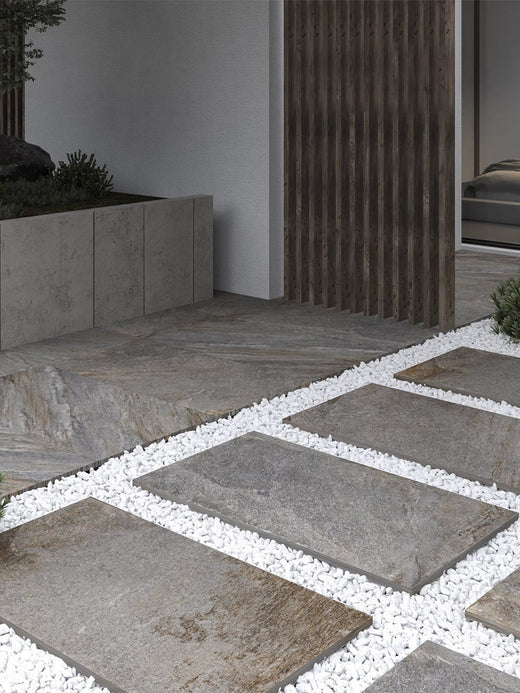 Indiana Multicolor Porcelain Garden Paving Slabs - 1200x600 - 20mm