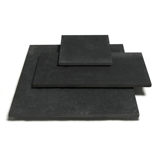 Kadapa Black Indian Limestone Paving Slabs - Riven - Sawn Edge - Patio Pack - 22mm Kadapa Black Indian Limestone Paving Slabs - Riven - Sawn Edge - Patio Pack - 22mm
