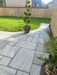 Kandla Grey Indian Sandstone Paving Slabs - Riven - Patio Pack - 22mm