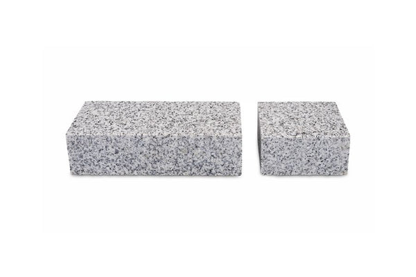 Silver Grey Granite Setts - Flamed - 200x100 - 50 mm