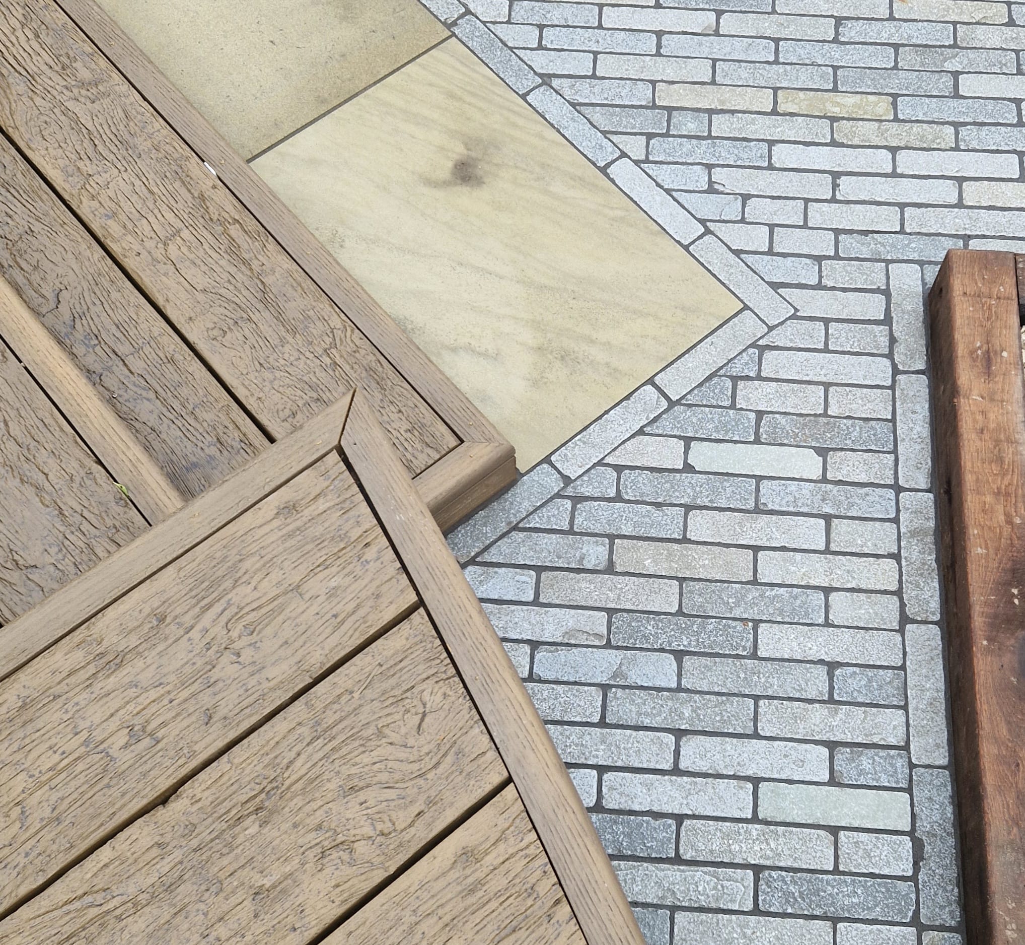 grey pavers 200x50x40mm