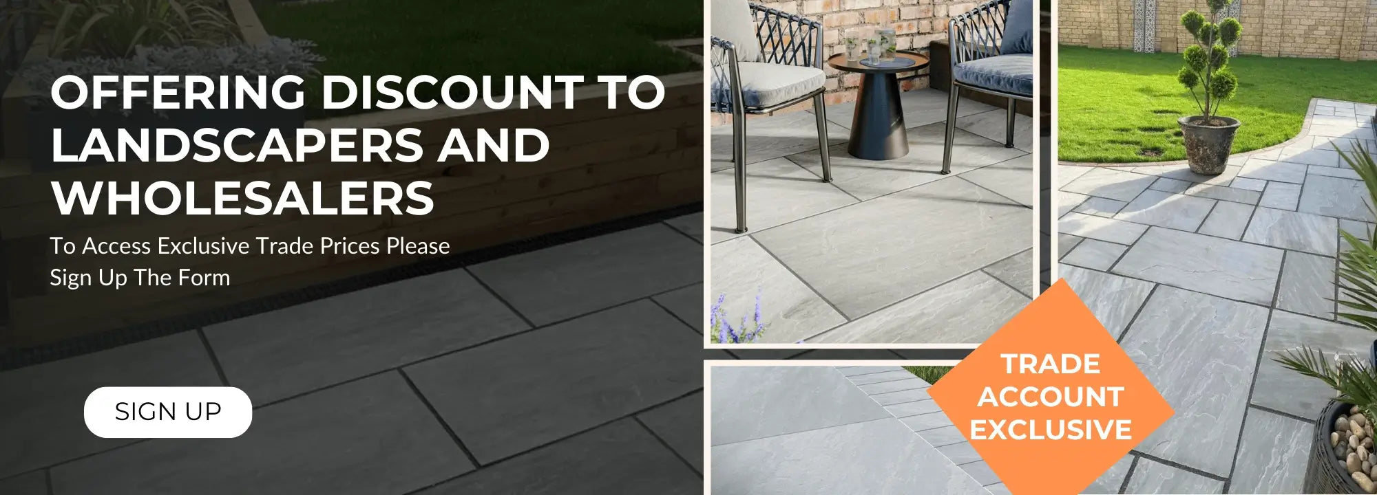 trade discount by universal paving
