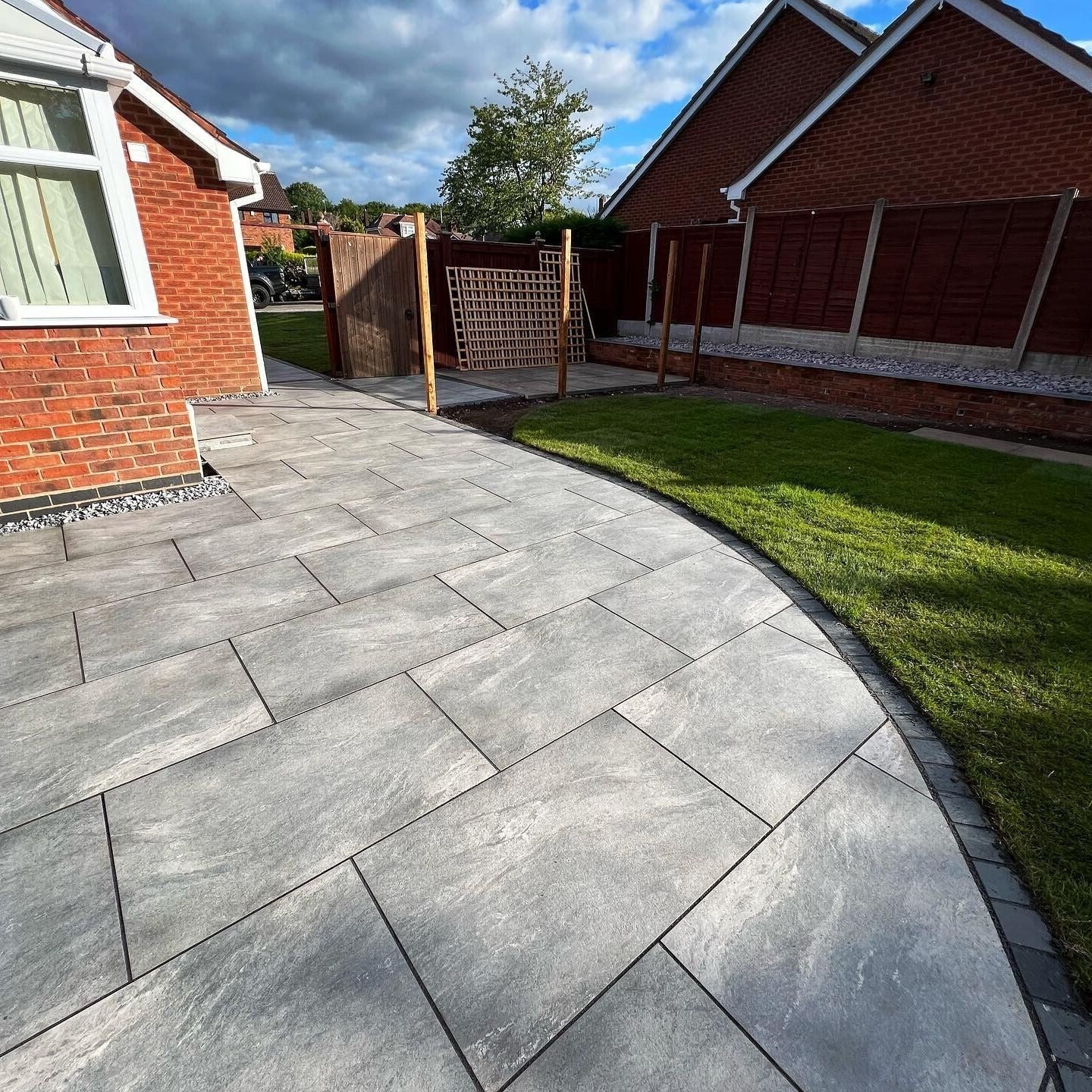 Earthcore Grey Porcelain Patio Paving Slabs Tiles at Myron Moses blog