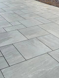Kandla Grey Outdoor Porcelain Paving Tiles - Mix Pack - 21.06sqm - 20mm - UniversalPaving