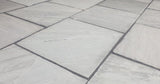 Kandla Grey Indian Sandstone Paving Slabs - Riven - 600x600 - 22mm